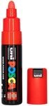 POSCA - Acrylmarker PC-7M Rot 5,5 mm Rundspitze | Marker mit wasserbasierter