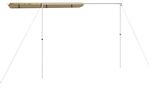 vidaXL Wohnwagen-Markise 4x2,5x2,15 m Beige