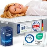 ELONEO Matratzen Topper 180x200cm | Memory Foam | 8cm hoch | zertifizierter...