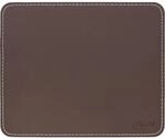 InLine&reg; Maus-Pad Premium Kunstleder braun, 255x220x3mm