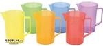 EDUPLAY 120576 Transparente Messbecher, 300 ml, transparent, 6-teilig (1 Set)