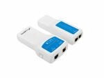 LANBERG Kabeltester f&uuml;r Netzwerkkabel RJ-45, RJ-12 / RJ-11, NT-0402