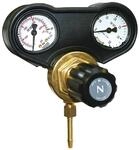Druckminderer - 2 Manometer (30 l/min) - Frankreich