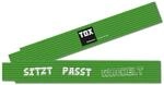 TOX Zollstock Sitzt Passt Wackelt 2 m gr&uuml;n, 1 Stk. |...