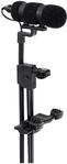 Pronomic Set MCM-100G Clipmikrofon mit Halter (Kondensator Mikrofon,...