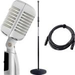 Pronomic DM-66S Dynamisches Mikrofon Set - Vocal-Mikrofon f&uuml;r Sprache und...