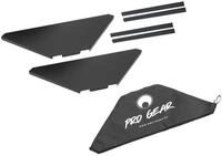 OMNITRONIC Eckplatten inkl. Tasche f&uuml;r Mobile DJ Stand | Eckplatten f&uuml;r...