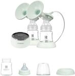 Kikkaboo Doppelmilchpumpe elektrisch Nessa 150 ml Flasche, Touchscreen Display...