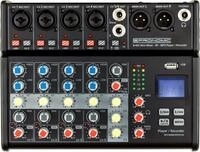 Pronomic B-603 Mini-Mixer mit Bluetooth und USB-Recording, 3mm Klinke |...