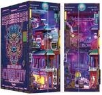 Tonecheer Book Nook Kit 3D Holzpuzzle Booknooks DIY Modellbaus&auml;tze Erwachsene...