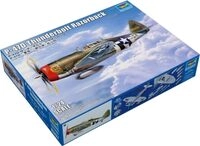 Trumpeter 02427 P-47D Thunderbolt Razorback 1/24 - Modellbausatz