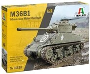 Italeri 96538 M36B1 90mm Gun Motor Carriage, Ma&szlig;stab 1:35, Plastic Model