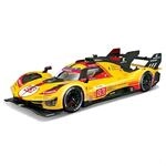 Bburago - Ferrari 499P 24H LMS Hypercar 2024#83 Ma&szlig;stab 1:24, Diecast-Replik AF