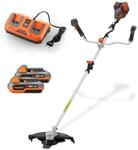 FUXTEC Akku Motorsense FX-E2MSCSET &bull; 40 V &bull; 35 cm Schnittbreite &bull; 2...