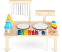 Classic Cantabile MT-121 12 in 1 Percussion Musiktisch, 5 cm, Gewicht: 1 | Aus