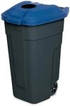 BRB 100 Liter Abfall-Tonne mit Einwurf&ouml;ffnung im Deckel, BxTxH 510x550x850 mm