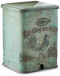 Loberon Abfalleimer Kora, antikgr&uuml;n | Sommer, Outdoor, Gartenausstattung,...
