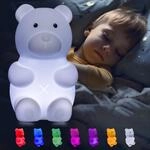 Eaxus&reg; Leuchtb&auml;r Basti der B&auml;r - Gro&szlig;es LED Nachtlicht Kinder & Baby -