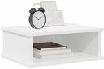 vidaXL Nachttisch 2 STK. Wei&szlig; 40 x 31 x 15 cm Holzwerkstoff