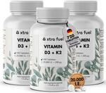 Vitamin D3 K2 20000 IE + Vitamin K2-MK7 99,7+% All-Trans - 720 Tabletten -