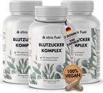 Blutzucker Komplex - 540 Kapseln hochdosiert - mit Chrom, Ceylon-Zimt,...