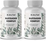 Blutzucker Komplex - 360 Kapseln hochdosiert - mit Chrom, Ceylon-Zimt,...