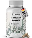 Cholesterin Komplex mit Pflanzensterolen & Cholin &ndash; 180 Kapseln hochdosiert 
