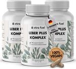 Leber Komplex - 540 Kapseln hochdosiert - mit Mariendistel (80% Silymarin),
