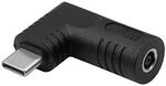 AKYGA Charging Plug for Notebook Power Adapter AK-ND-D13 65W 4.5 x 3.0 mm + pin/USB-C