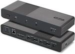 StarTech Thunderbolt 5 Universal-Dockingstation f&uuml;r Vier Monitore, 140W PD | 140W