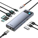 Baseus 9 in 1 Docking Station USB C 4K@120Hz [Chip-Upgrade], 2 HDMI 2 Monitore USB C
