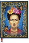 The Colourful Portrait (Vida Frida) Midi Lined Hardcover Journal (Elastic Band
