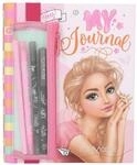 Depesche 12716 TOPModel My Journal - Notizbuch in Rosa mit Model Motiv, Ringbuch zum