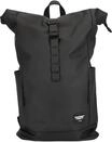 WEATHER REPORT Bronze PU Backpack Black - -