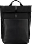 Jost Rucksack mit Laptopfach Riga Backpack Courier Black schwarz