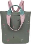 Fritzi Ju Limited Embro Bloom Jungly Damen gro&szlig;e Nylon Rucksack Backpack