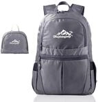 INTIRILIFE Faltbarer Rucksack Ultraleicht in Grau - 20 x 21 cm / 30.8 x 21.8 x...
