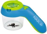 moses. Expedition Natur Becherlupe mit Licht, Robustes Lupenglas mit 8-facher