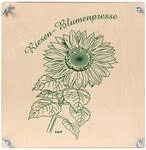 Bartl 101669 Riesen-Blumenpresse aus Holz 30 cm x 30 cm Top Qualit&auml;t. Made in