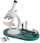 ScienceCan Mikroskop 1600 Labor Set (29-teilige Labor-Station mit Mikroskop und