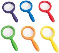 Betzold Lupen Regenbogenset, 6 St&uuml;ck | Vergr&ouml;&szlig;erungsglas, Lupe f&uuml;r...