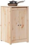 vidaXL Au&szlig;enk&uuml;chenschrank MEPPEL Nat&uuml;rlicher Douglas 55 x 55 x 92 cm