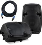McGrey P212 Aktiv/Passiv-Lautsprecher Set - FM/USB/SD/Bluetooth&reg; - Leistung:...