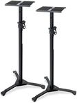Pronomic 2er Set SLS-20 Studio Monitor Stativ faltbar - klappbare F&uuml;&szlig;e -