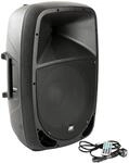MUSIC STORE GO! 15A Aktiver 2-Wege 15 Zoll Lautsprecher - 700W Endstufe,...