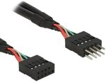 DeLOCK USB Verl Pinheader 10Pin -> 10Pin St/Bu 0.50m