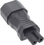 Inline&reg; Netzadapter IEC 60320 C14 / C7, 3pol. Kaltger&auml;te zu 2pol.