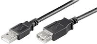 Goobay 68904 USB Stecker auf USB Buchse Verl&auml;ngerung Kabel / Handy Ladekabel USB Typ