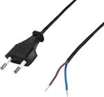 LogiLink CP137 Netzkabel Euro Stecker zu offenem Kabelende schwarz