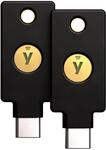 Yubico &ndash; 2 Pack &ndash; YubiKey 5C NFC &ndash; Sicherheitsschl&uuml;ssel f&uuml;r